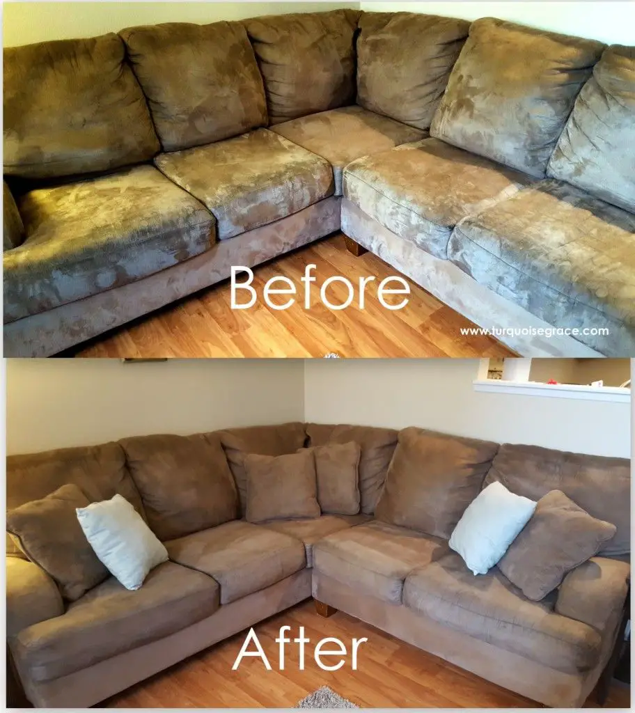 How to clean a microfiber couch
