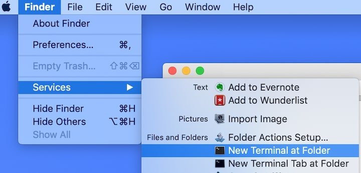 how to navigate to a folder in terminal