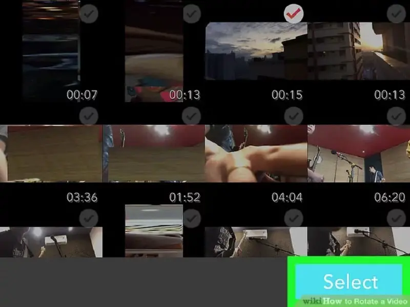 how to rotate video