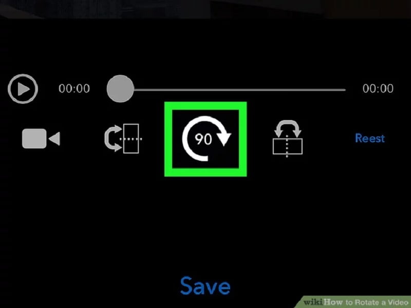 how to rotate video