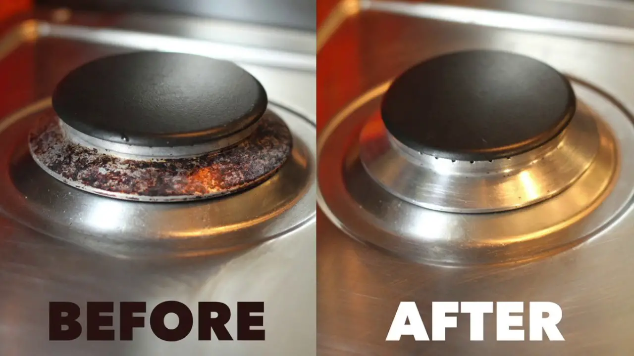 how to clean a stovetop