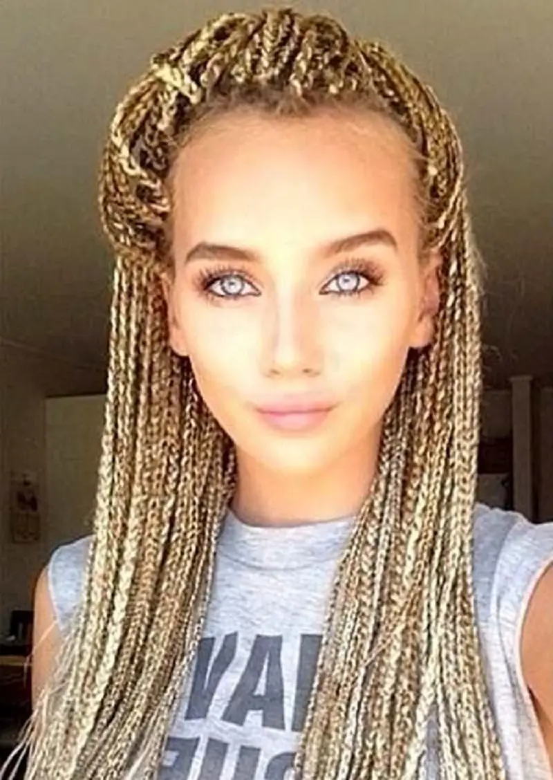 goddess box braids