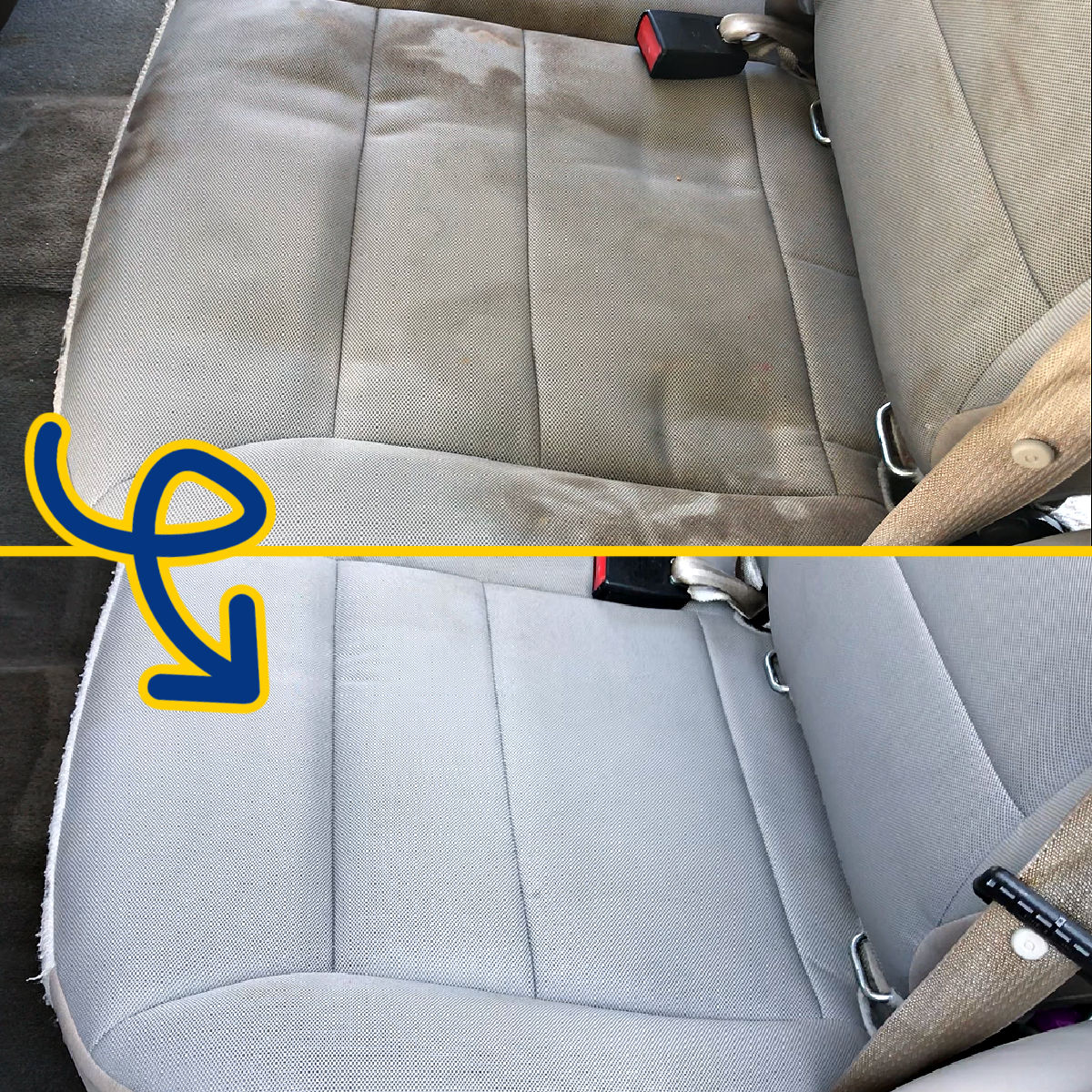 how to clean car seats