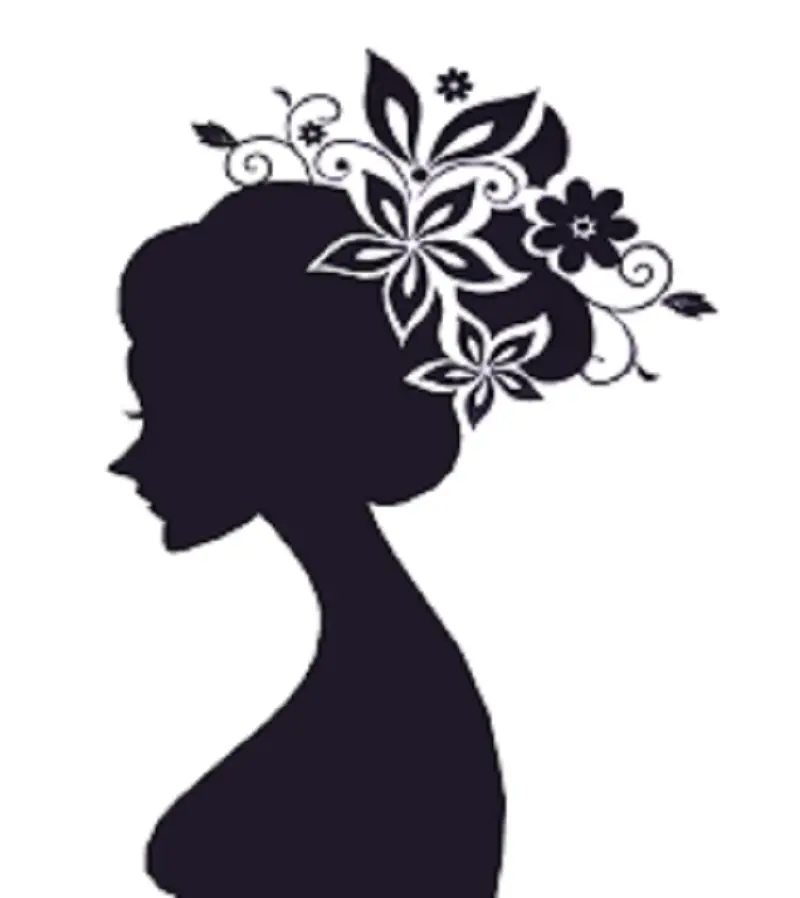 black woman silhouette