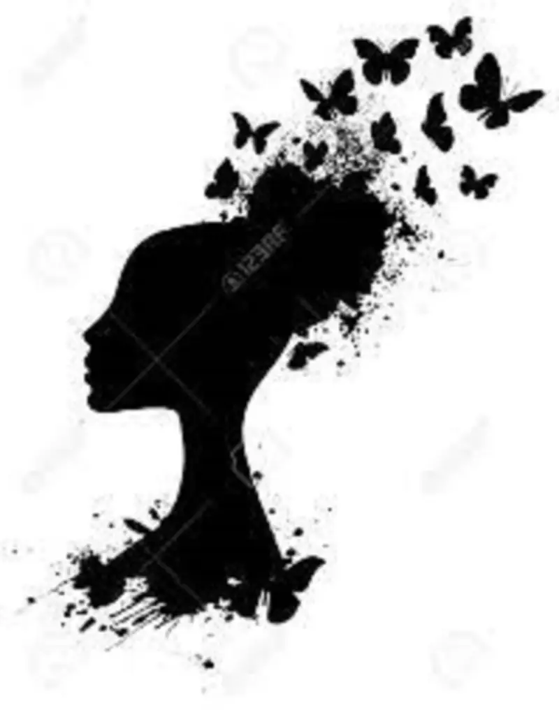 black woman silhouette