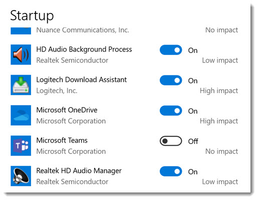 how to turn off microsoft teams