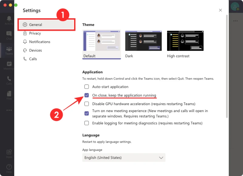 how to turn off microsoft teams