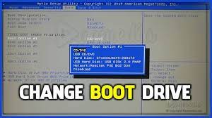 how to change boot drive