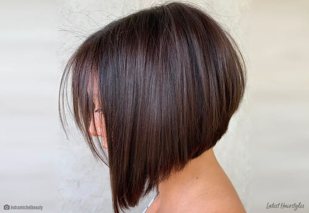 A-line haircut