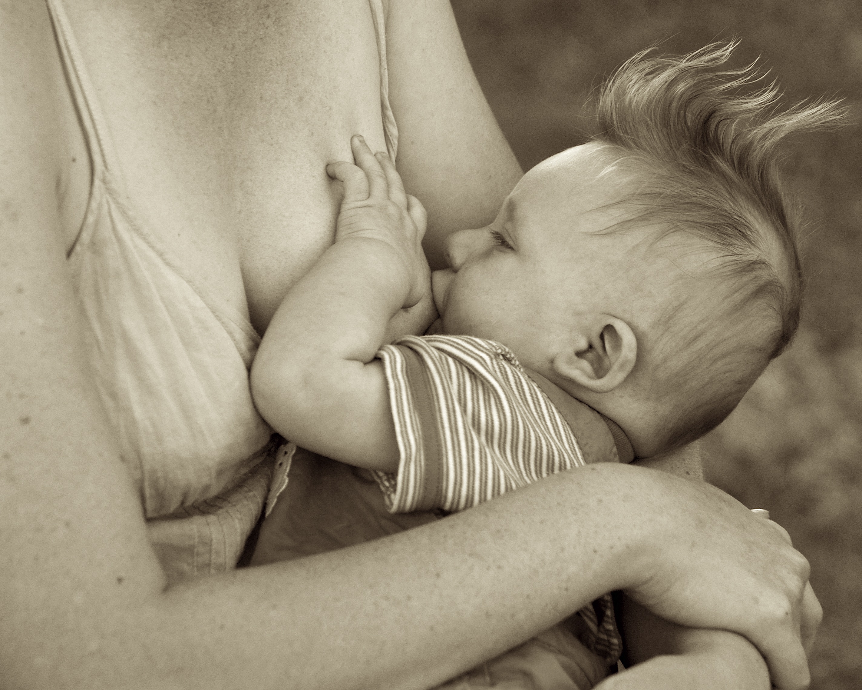 breastfeeding, baby, boy