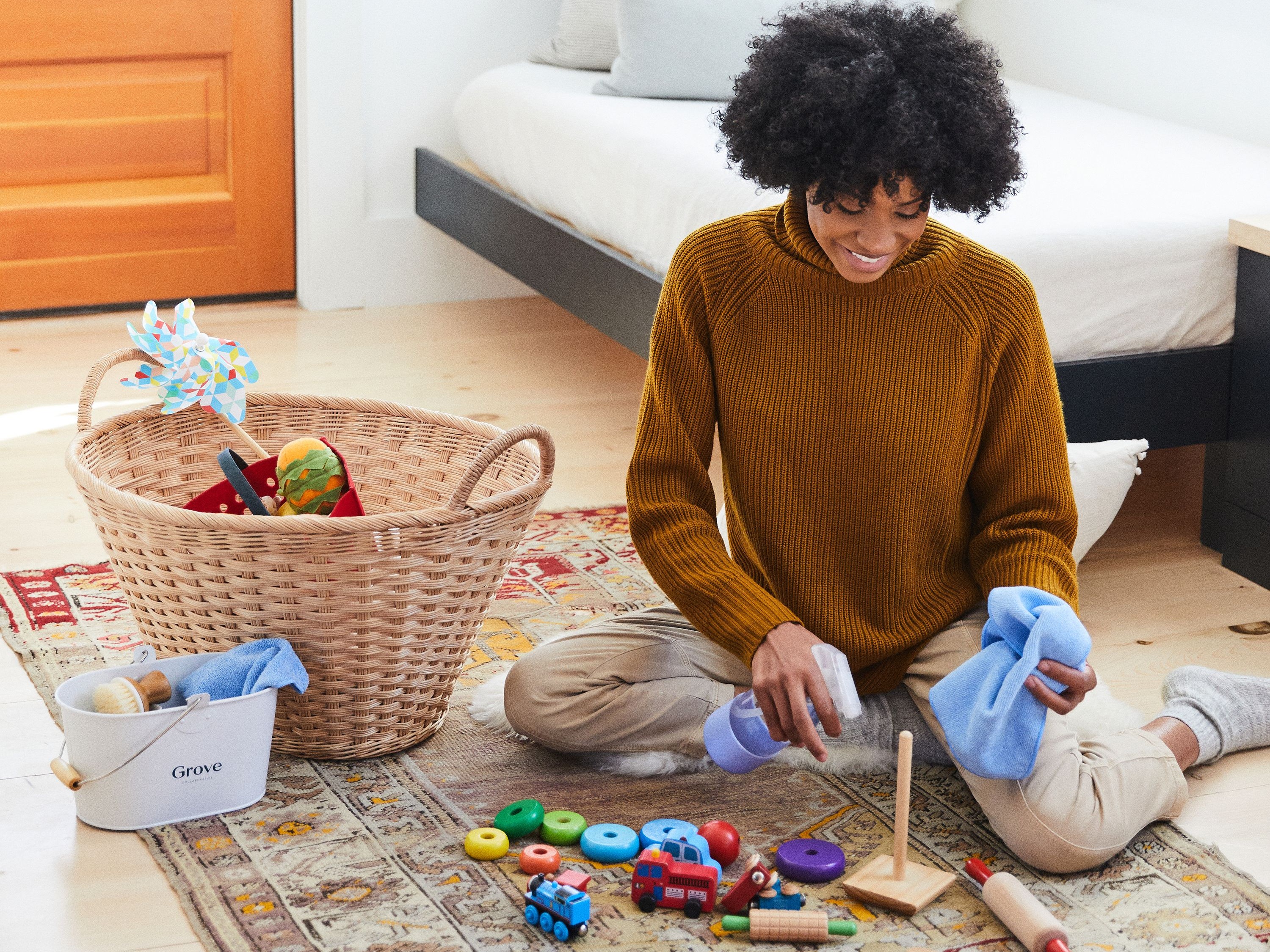 how to clean baby's toys