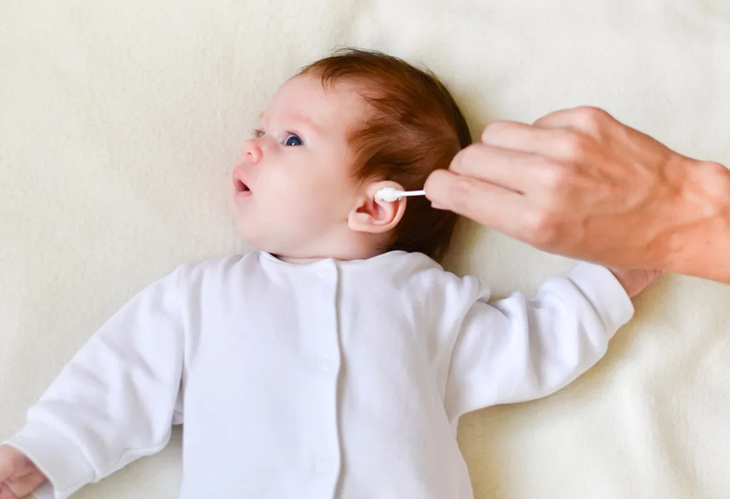 how to clean a baby's ear
