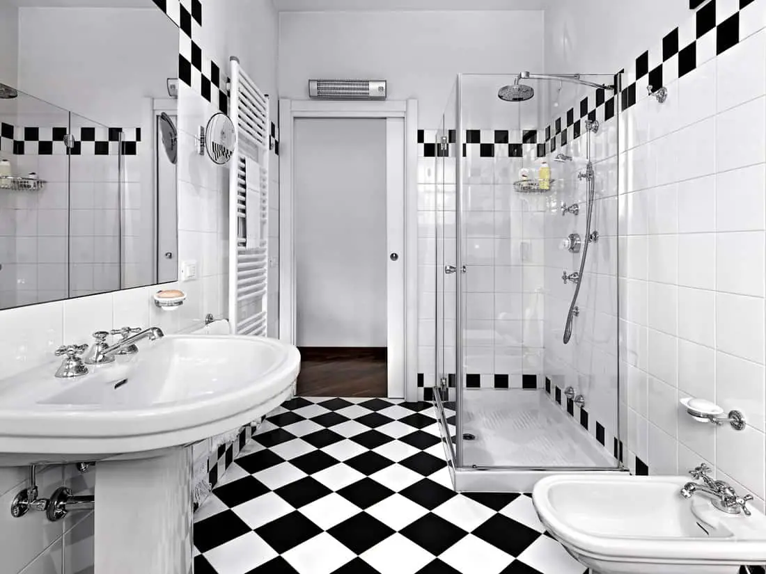 bathroom tile painting ideas