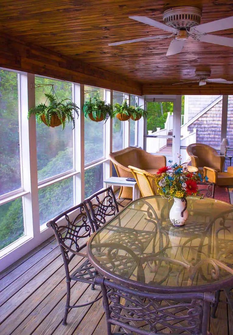 small screened in porch ideas