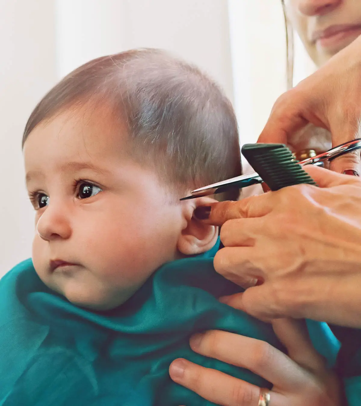 how to cut baby boy hair