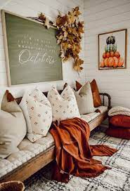 living room fall decor ideas