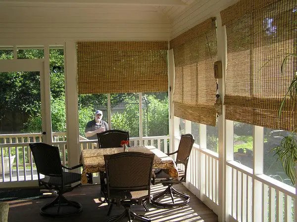 screen porch ideas on a budget