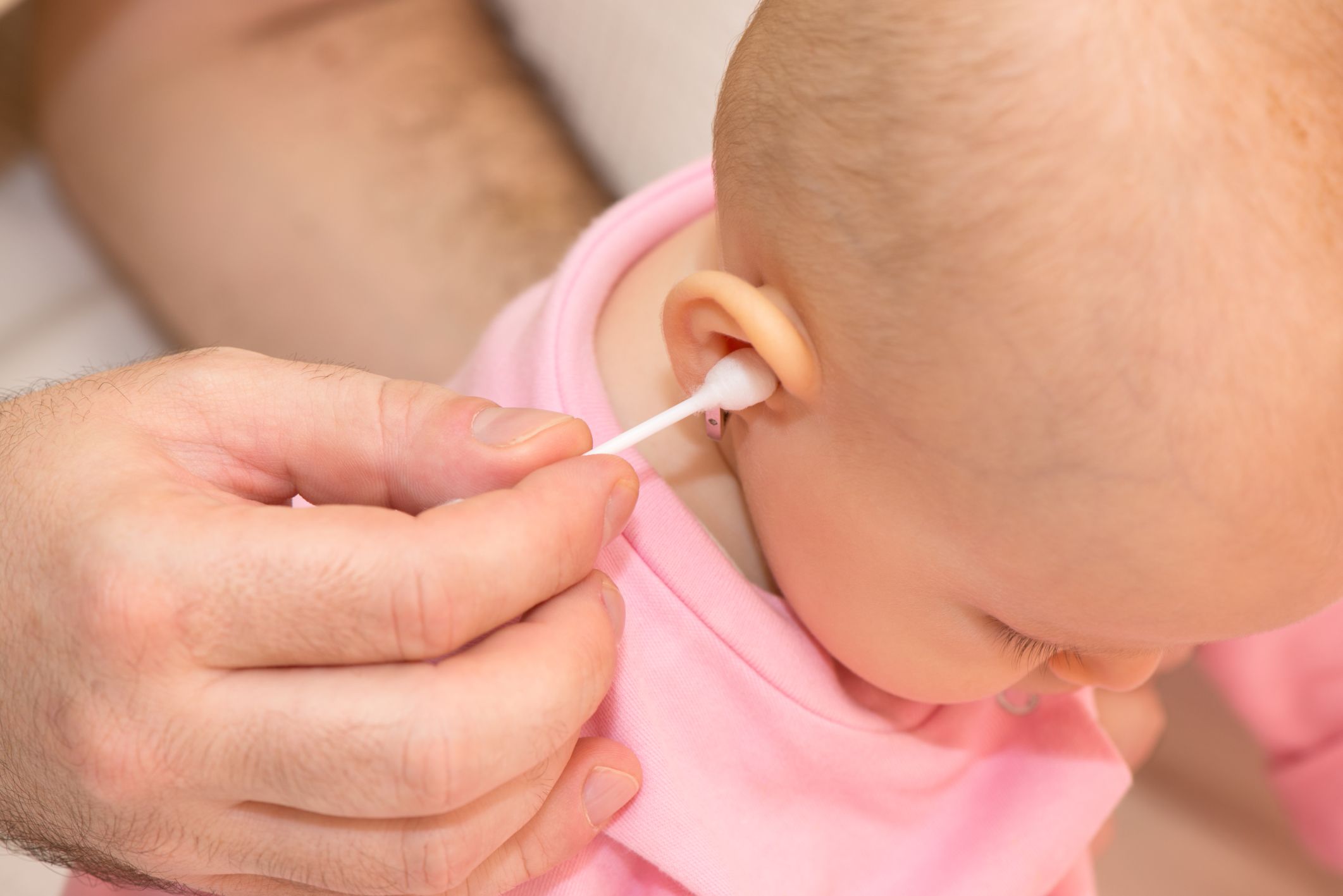 how to clean a baby's ear