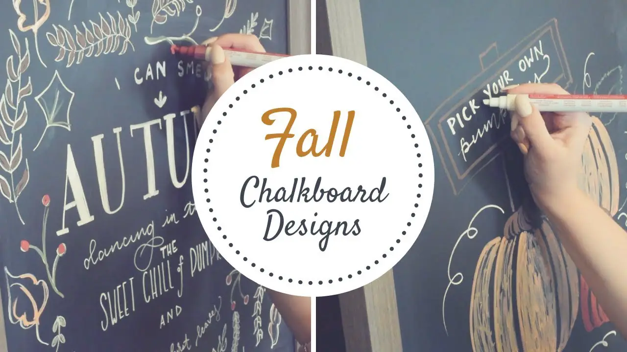 Fall Chalkboard Ideas: Do Not Miss these 14 Easy Ideas