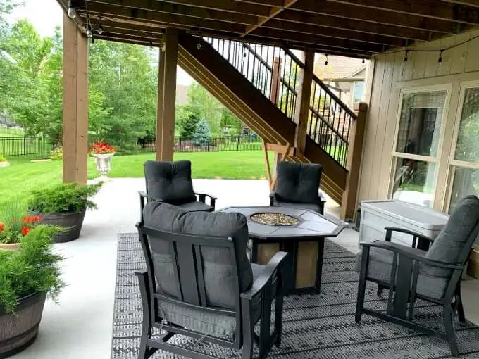 back porch ideas on a budget