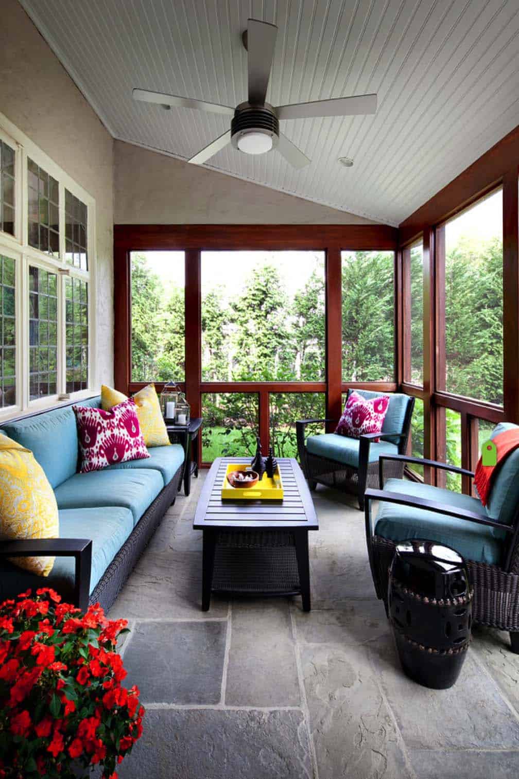 small screened in porch ideas