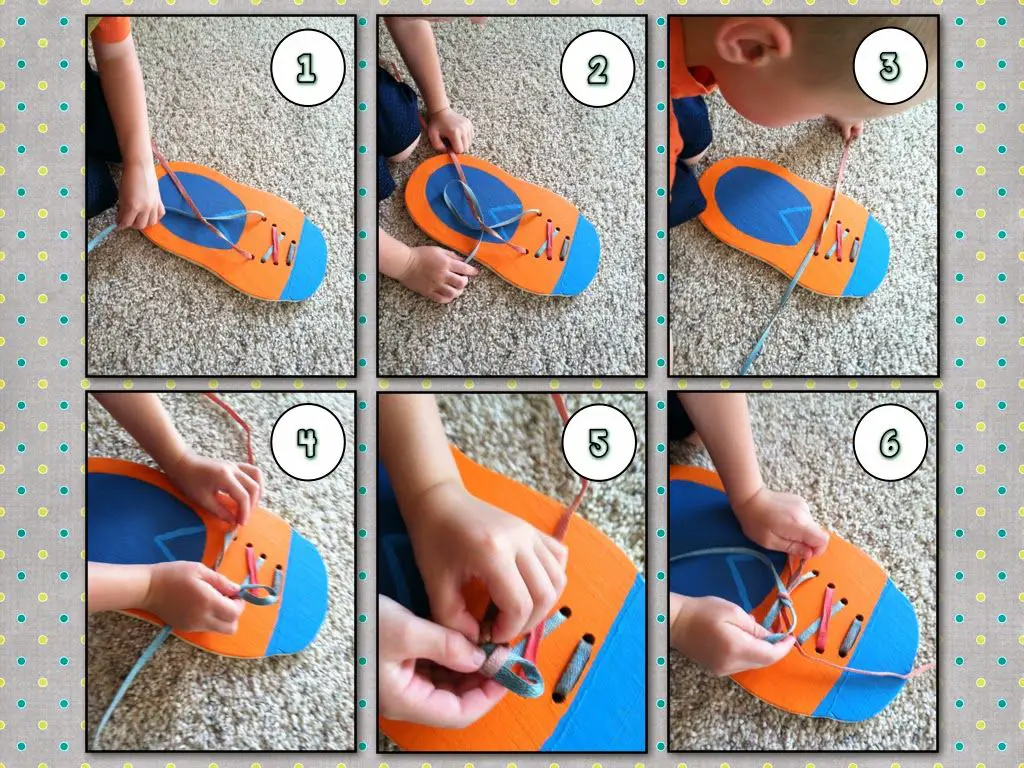 how to tie shoes for kids