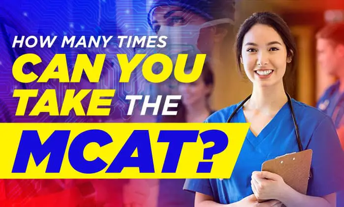 how many times can you take the mcat