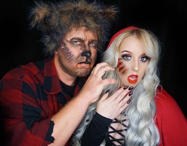 scary couple halloween costume